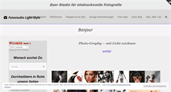 Desktop Screenshot of light-style.eu